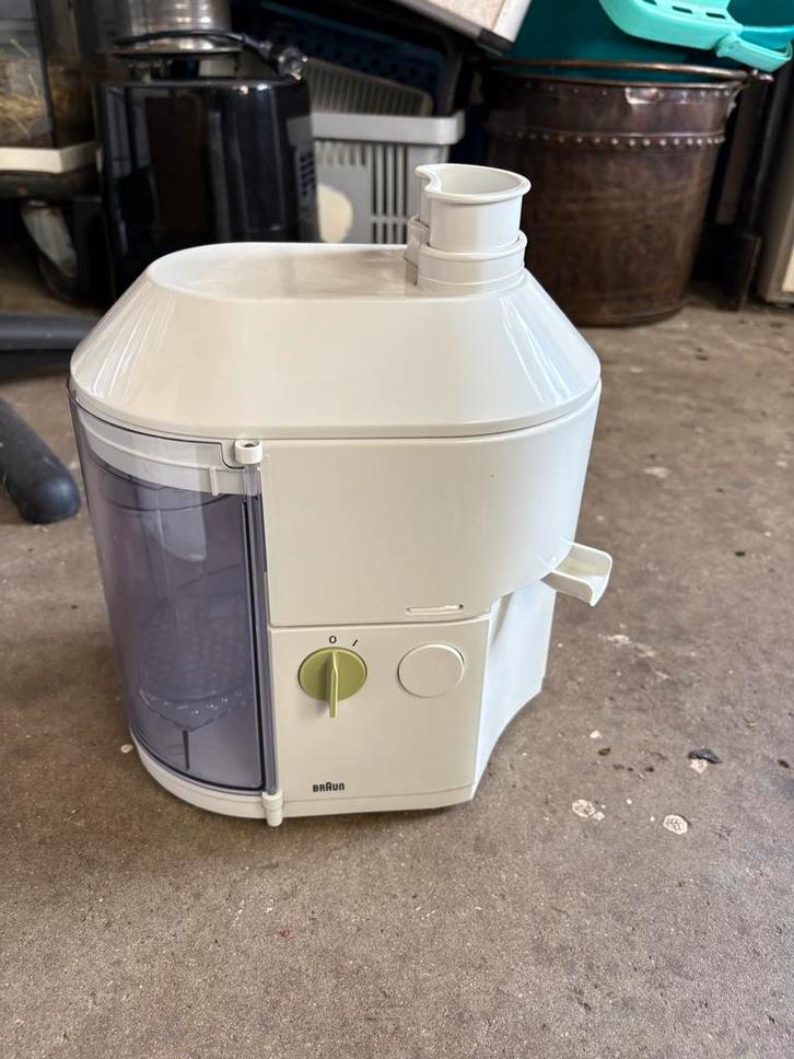 Braun MP 80 Sapcentrifuge - Als Nieuw!, Witgoed en Apparatuur, Juicers, Zo goed als nieuw, Sapcentrifuge, Elektrisch, Ophalen of Verzenden