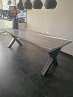 Eettafel grijs, Huis en Inrichting, Ophalen, Zo goed als nieuw, Rechthoekig, 50 tot 100 cm