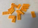 Lego plaat 2x4 licht oranje, Ophalen of Verzenden, Gebruikt, Losse stenen, Lego