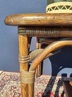 Vintage jaren zeventig manou bureau tafel, dinnertable, Ophalen, Gebruikt, Vintage, Nvt