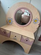Kaptafel met spiegel laag voor kindjes tot max 4 jaar!, Huis en Inrichting, Ophalen, 50 tot 100 cm, Zo goed als nieuw, Minder dan 100 cm