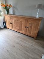 Massief teak houten dressoir, Huis en Inrichting, Ophalen, Zo goed als nieuw, 25 tot 50 cm, 200 cm of meer