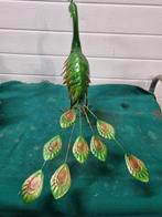 beeld pauw metaal designe, Verzamelen, Beelden en Beeldjes, Ophalen of Verzenden