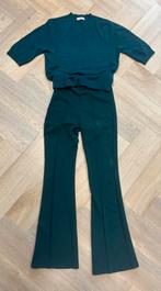 Broek en Top Set - Maat 40, groen / petrol, Maat 38/40 (M), Ophalen of Verzenden, Zo goed als nieuw, Lang