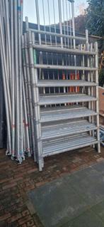Skyworks Aluminium Rolsteiger - Compleet!, Doe-het-zelf en Verbouw, Steigers, Ophalen of Verzenden, Rolsteiger of Kamersteiger