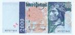 PORTUGAL  2000  ESCUDOS   1997    PRACHTIG / UNC, Postzegels en Munten, Bankbiljetten | Europa | Niet-Eurobiljetten, Ophalen of Verzenden