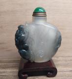 Snuifflesje  , snuff bottle met afbeelding van Kylin, Antiek en Kunst, Verzenden