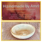 H@ndmade by Amri | schaal van epoxy, Huis en Inrichting, Ophalen of Verzenden, Nieuw, Rond