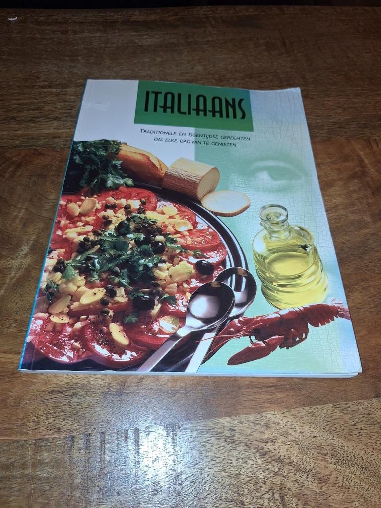 Italiaans kookboek - Heerlijke recepten!, Boeken, Vegetarisch, Ophalen of Verzenden, Zo goed als nieuw, Hoofdgerechten