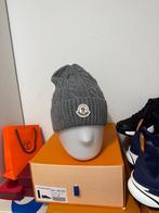 Moncler Wool Beanie Grey, Ophalen of Verzenden, Nieuw