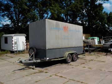 Gesloten Aanhanger Bloemenwagen met inrijklep BJ 2010 beschikbaar voor biedingen