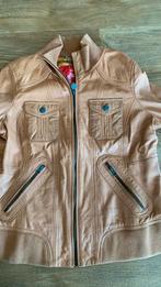 EDC Esprit leren leder dames jas XL Cognac, Kleding | Dames, Jassen | Zomer, Ophalen of Verzenden, Nieuw, Maat 46/48 (XL) of groter