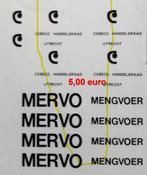Stickers MERVO Mengvoeeders 1 : 50, Ophalen of Verzenden, Nieuw, Bus of Vrachtwagen, Overige merken