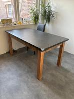 Eettafel 160cm x 90cm uitschuifbaar, Ophalen, Gebruikt, 200 cm of meer, 50 tot 100 cm