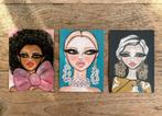 Wendy Buiter 3 kleine posters GARAGESALE IN GOIRLE OP 7 sept, Ophalen of Verzenden, Nieuw, Schilderij, Minder dan 50 cm
