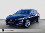 Seat Leon Sportstourer 1.0 eTSI FR | Carplay | Virtual | DAB, Gebruikt, Leon, Leder en Stof, Zwart