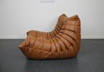 Ligne Roset Togo 1-zits, Cognac leer, Nieuw, Eenpersoons, Ophalen, Stof