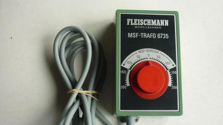 Fleischmann 6735 MSF transformator, Hobby en Vrije tijd, Modeltreinen | N-Spoor, Gebruikt, Transformator of Voeding, Gelijkstroom