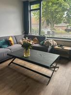Salontafel robuust hout, Huis en Inrichting, Tafels | Salontafels, Ophalen, 100 tot 150 cm, Eikenhout, 50 tot 100 cm