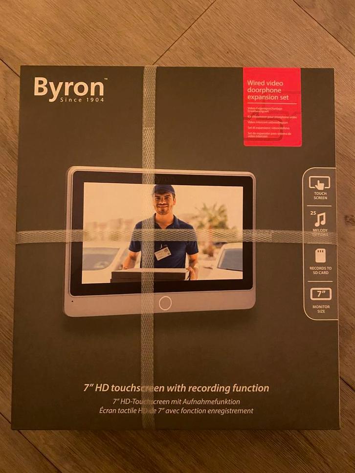 Byron DIC-24102 Uitbreidingsset -voor DIC-24112 en DIC-24122, Huis en Inrichting, Deurbellen, Nieuw, Bedraad, Ophalen of Verzenden