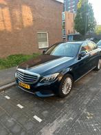 Mercedes-Benz C-Klasse C180 1.6 115KW Aut7 2016 Zwart, Auto's, Automaat, 65 €/maand, Beige, Zwart