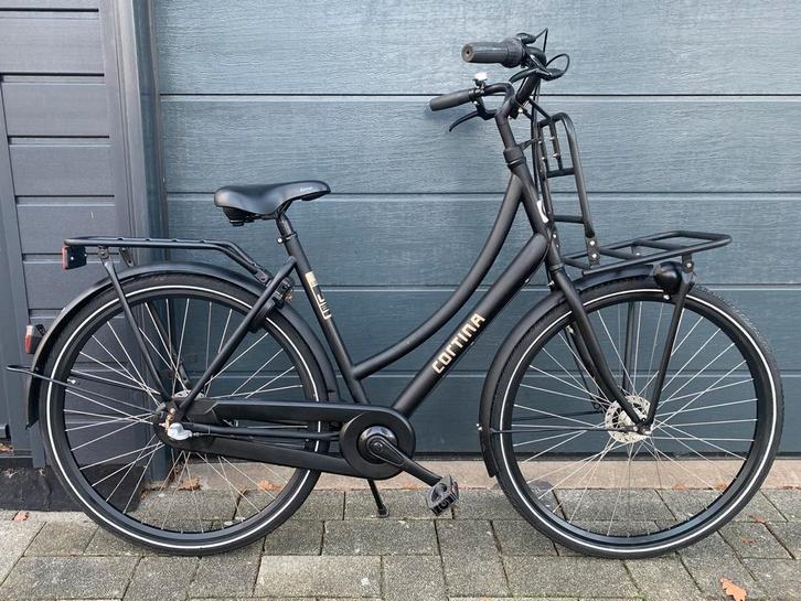 Zeer nette Cortina Transportfiets 3versn handremmen U1 U4 U5, Fietsen en Brommers, Fietsen | Dames | Damesfietsen, Zo goed als nieuw