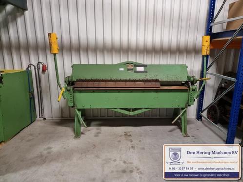 Zetbank vingerzetbank 1530x2,25mm 800x3mm gebruikte machine, Doe-het-zelf en Verbouw, Gereedschap | Overige machines, Gebruikt