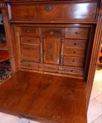 Antieke notenhouten secretaire bureau 19e eeuws, Antiek en Kunst, Antiek | Meubels | Kasten, Ophalen