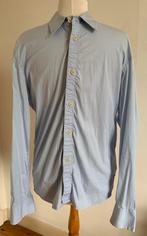 Bikkembergs vintage blouse / overhemd, maat L, Blauw, Ophalen of Verzenden, Halswijdte 41/42 (L), Bikkembergs