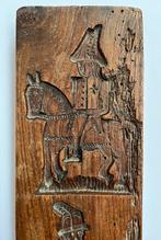Antieke Speculaasplank Speculoos Soldaten te paard 18e eeuw, Ophalen of Verzenden