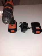 Accuboormachine Black+Decker, Gebruikt, Variabele snelheid, Ophalen of Verzenden, Boor- en Schroefmachine