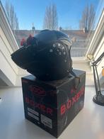 ROOF Boxer Alpha Mat Zwart - Maat M, Motoren, Kleding | Motorhelmen, M, Systeemhelm, Heren, Tweedehands