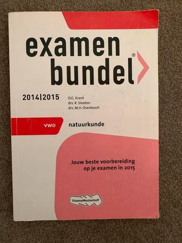 Examenbundel VWO Natuurkunde beschikbaar voor biedingen
