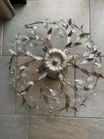 Zilveren Plafonnière met Kristallen, Ophalen, Zo goed als nieuw, Metaal