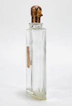 39 - Parfumflesje met gouden dop, Antiek en Kunst, Antiek | Goud en Zilver, Ophalen of Verzenden