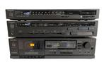 Technics set: tuner, cassettedeck & versterker met phono!, Overige merken, Zo goed als nieuw, Cassettedeck, Losse componenten