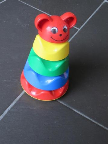 Lego Primo stapeltoren, 5 delig met rammel. beschikbaar voor biedingen