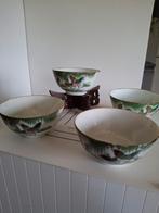 4 Chinese oude 'hanenkommen', Ophalen of Verzenden