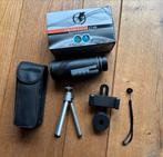 Telescoop Monoculair met Accessoires - Nieuw!, Dakkant (recht), Nieuw, Ophalen of Verzenden, 8 tot 12x