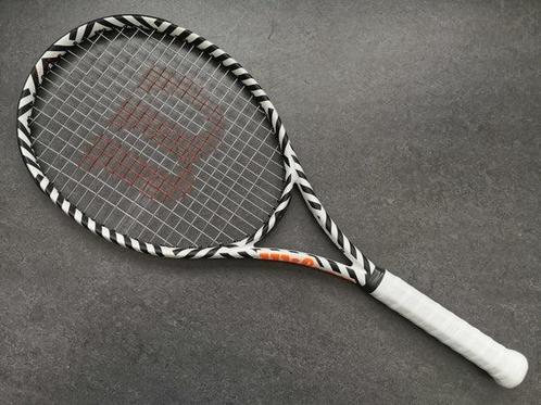 Wilson Burn 100LS Bold Edition – Zo goed als nieuw!, Sport en Fitness, Tennis, Zo goed als nieuw, Racket, Wilson, Ophalen of Verzenden