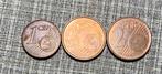 1 en 2 euro cent, Postzegels en Munten, Ophalen of Verzenden, Overige landen
