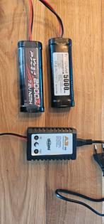 2x nimh accu met snellader, Ophalen, Zo goed als nieuw, Elektro