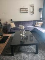 Zwarte steen/ alu salontafel - Modern Design HOTEL CHIQUE, Huis en Inrichting, Tafels | Salontafels, 100 tot 150 cm, Metaal, Minder dan 50 cm