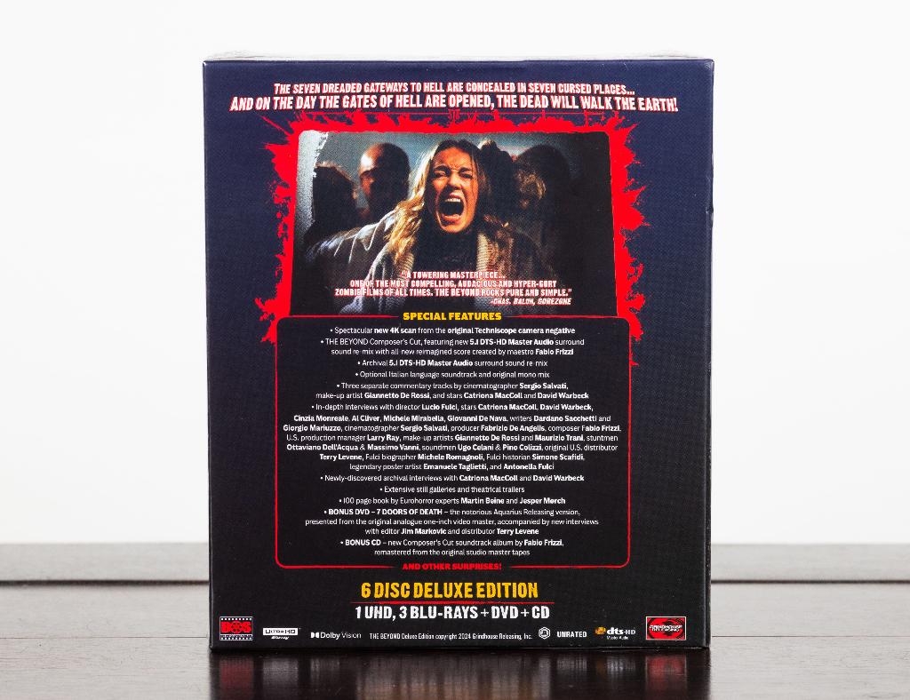 The Beyond 4K UHD + Blu-Ray Box Set (US Import), Horror, -, Ophalen of Verzenden, Nieuw in verpakking