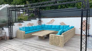 Robuuste Tuinmeubelen Loungebank Bartafel Terras Tafel Bank beschikbaar voor biedingen