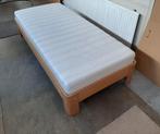 Auping Auronde 1 persoonsbed 90x210, Ophalen, 90 cm, Eenpersoons, Bruin