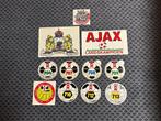 Diverse Ajax stickers jaren 70-80, Verzamelen, Ophalen of Verzenden, Zo goed als nieuw, Ajax, Poster, Plaatje of Sticker