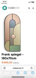 Frank spiegel, Ophalen, Zo goed als nieuw, Rechthoekig, Minder dan 100 cm