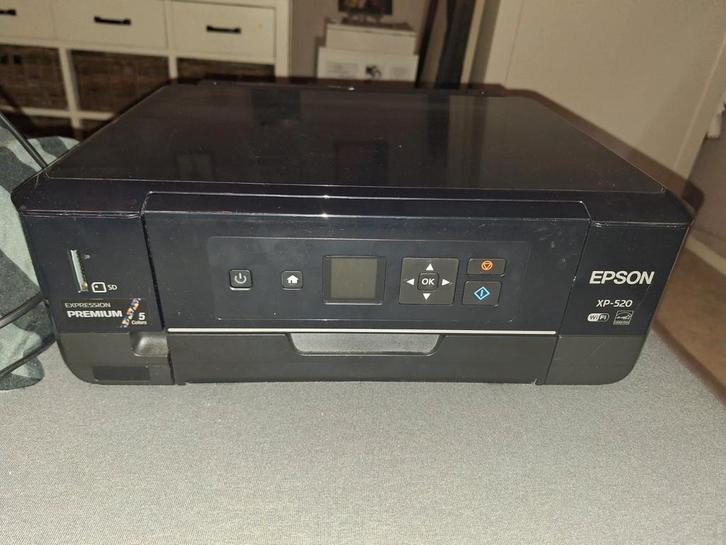 Printer Epson XP-520 met nieuwe inkt, Computers en Software, Printers, Zo goed als nieuw, All-in-one, Ophalen