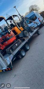 Verhuur van shovel en mini graver ect met machinisten